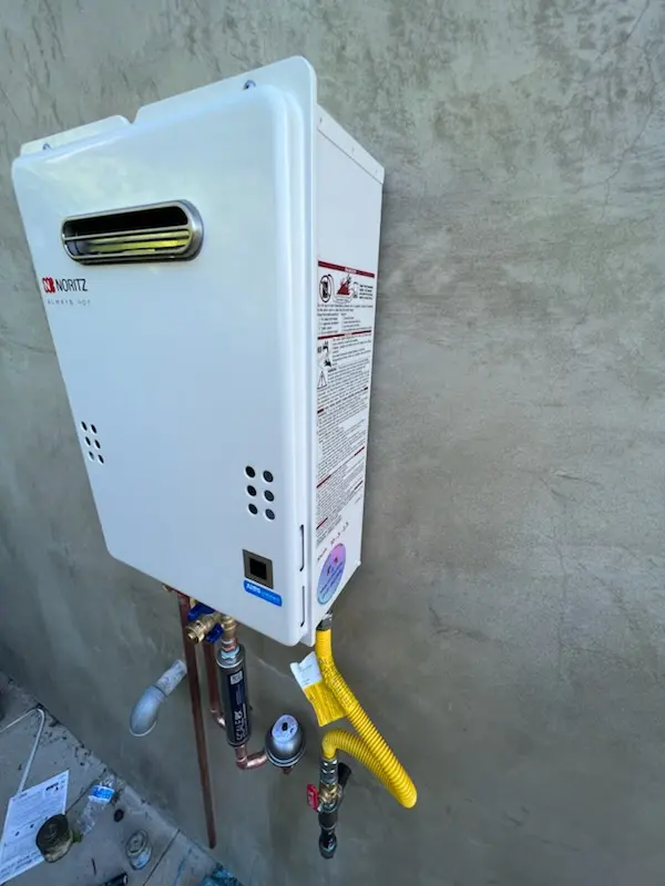 Tankless water heater installation for Gallup homes